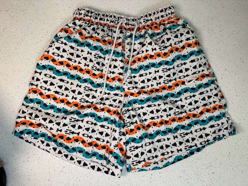 Nike N7 Collection Printed Flow Swim Shorts